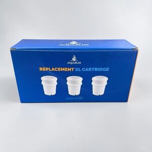 AquaBliss Replacement XL Cartridges Water Filter 3-pack FWPC-3PK